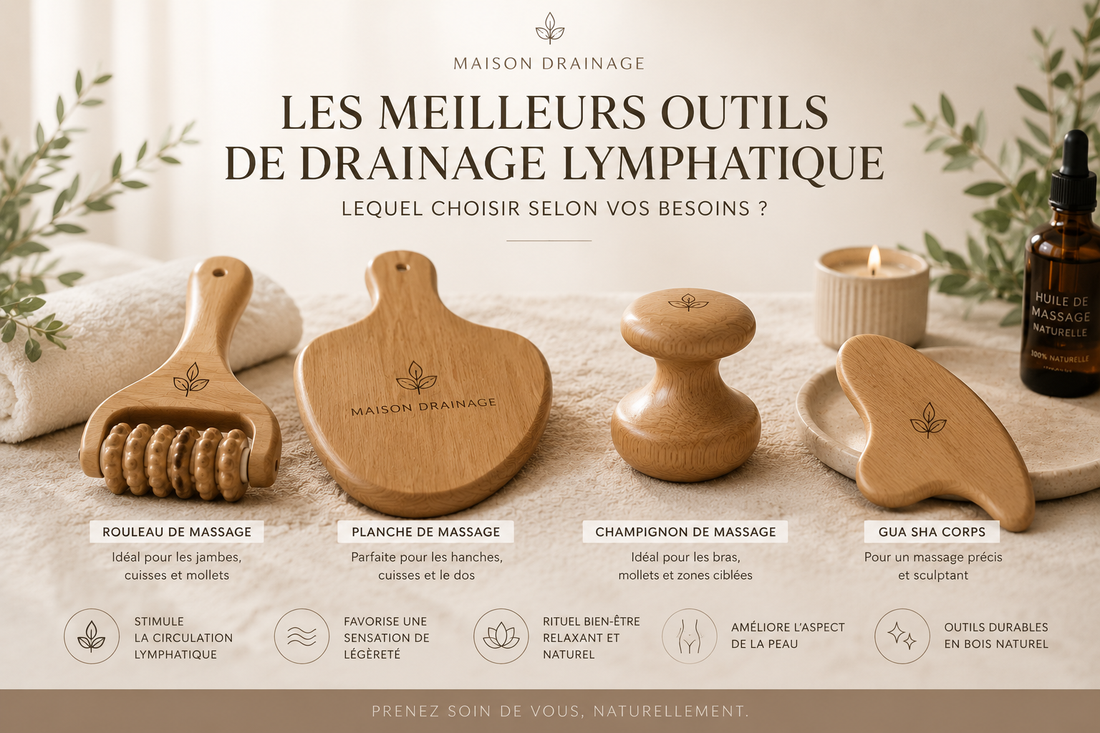 Les meilleurs outils de drainage lymphatique : lequel choisir selon vos besoins