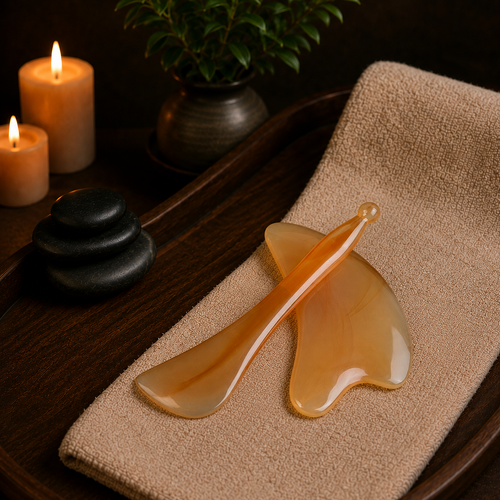 Brosse de Massage Facial & Acupression