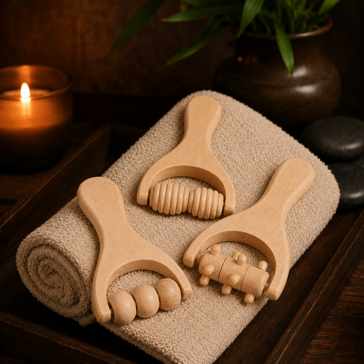 Trois outils complémentaires pour masser